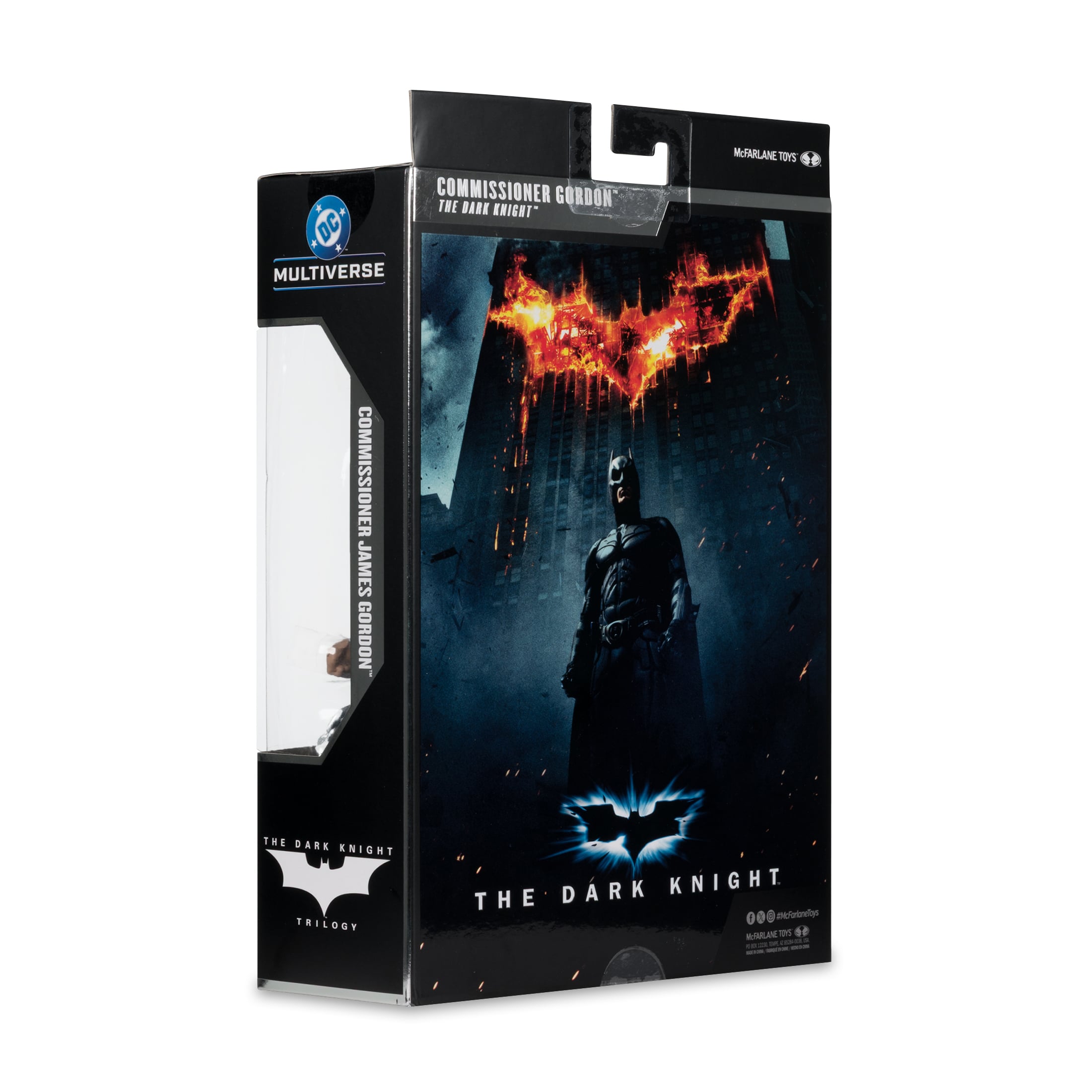 The Dark Knight (2008) DC Multiverse Commissioner James Gordon (Deluxe Theatrical Edition) Action Figure Gallery Image 14