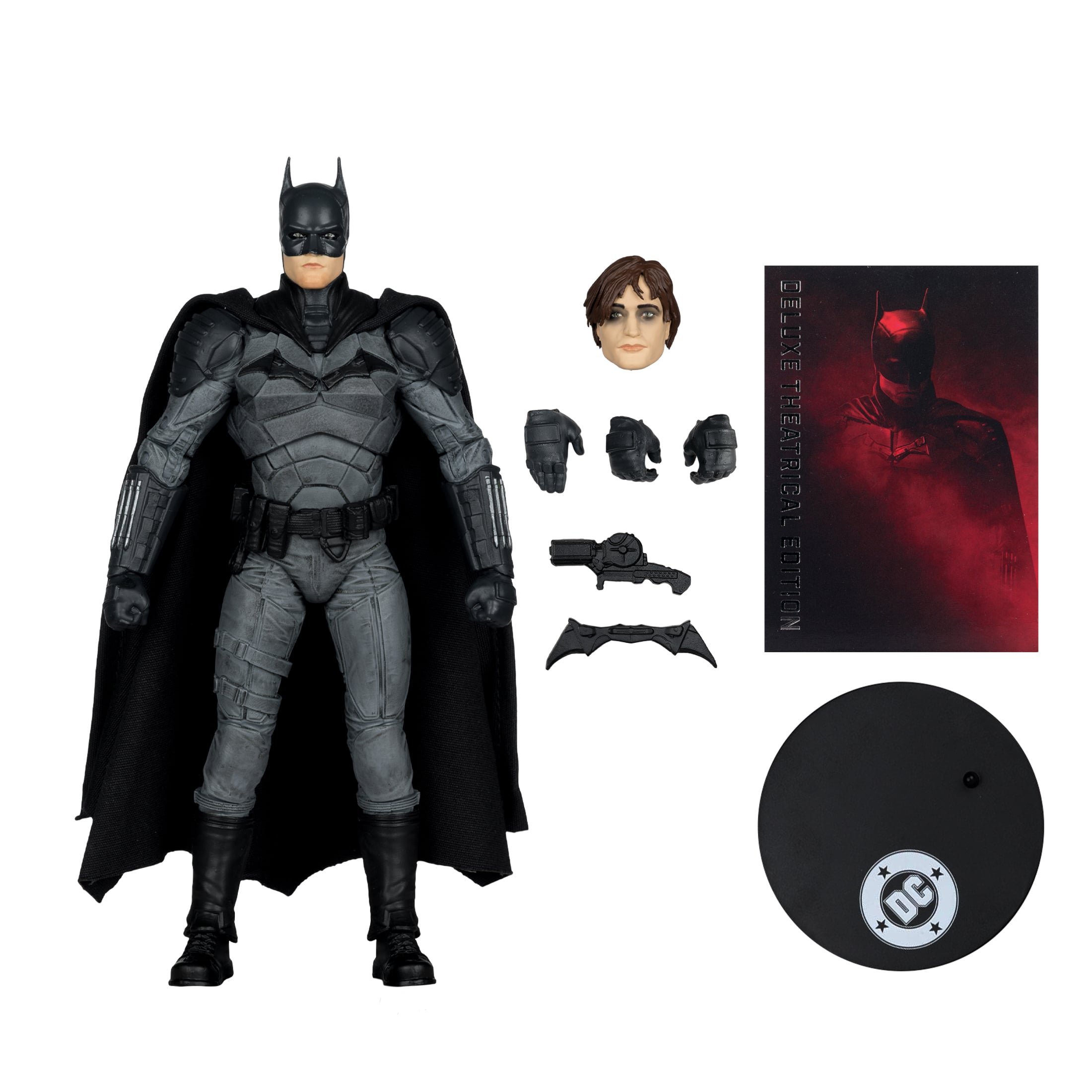 The Batman (2022) DC Multiverse Batman (Deluxe Theatrical Edition) Action Figure Gallery Image 12