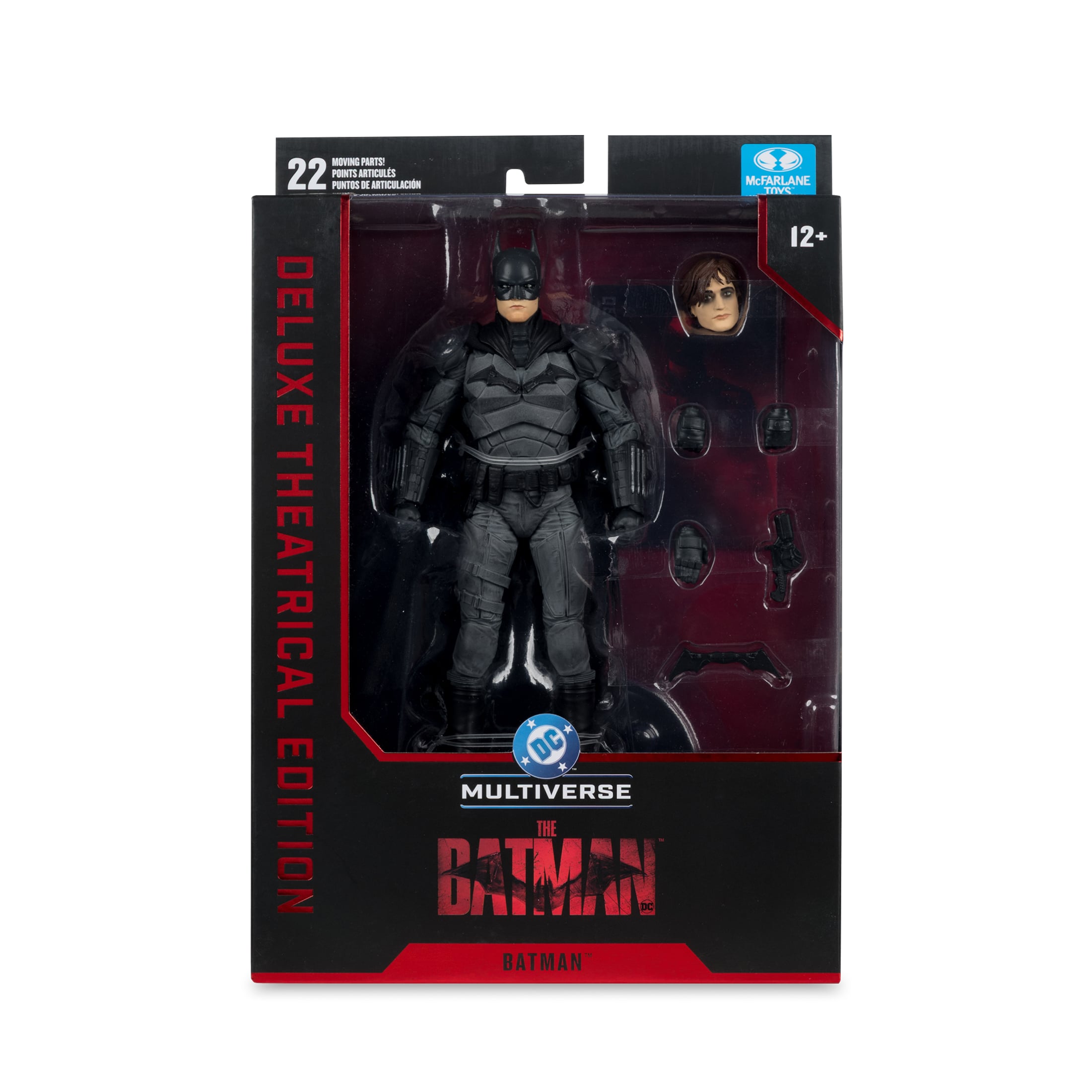 The Batman (2022) DC Multiverse Batman (Deluxe Theatrical Edition) Action Figure Gallery Image 14