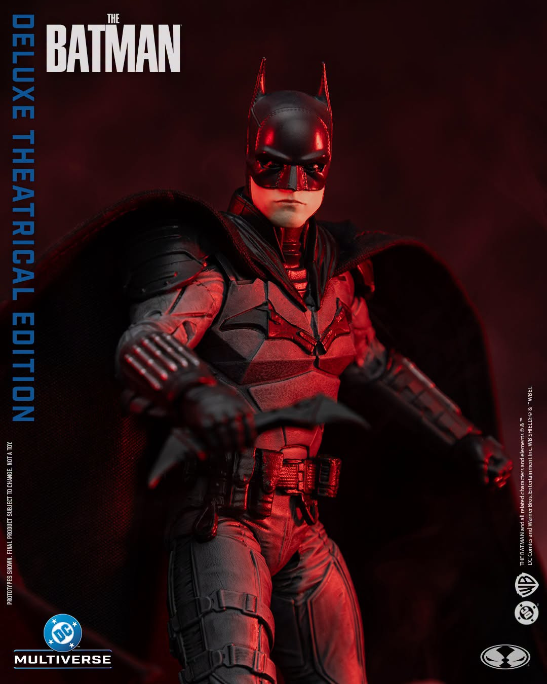 The Batman (2022) DC Multiverse Batman (Deluxe Theatrical Edition) Action Figure Gallery Image 7