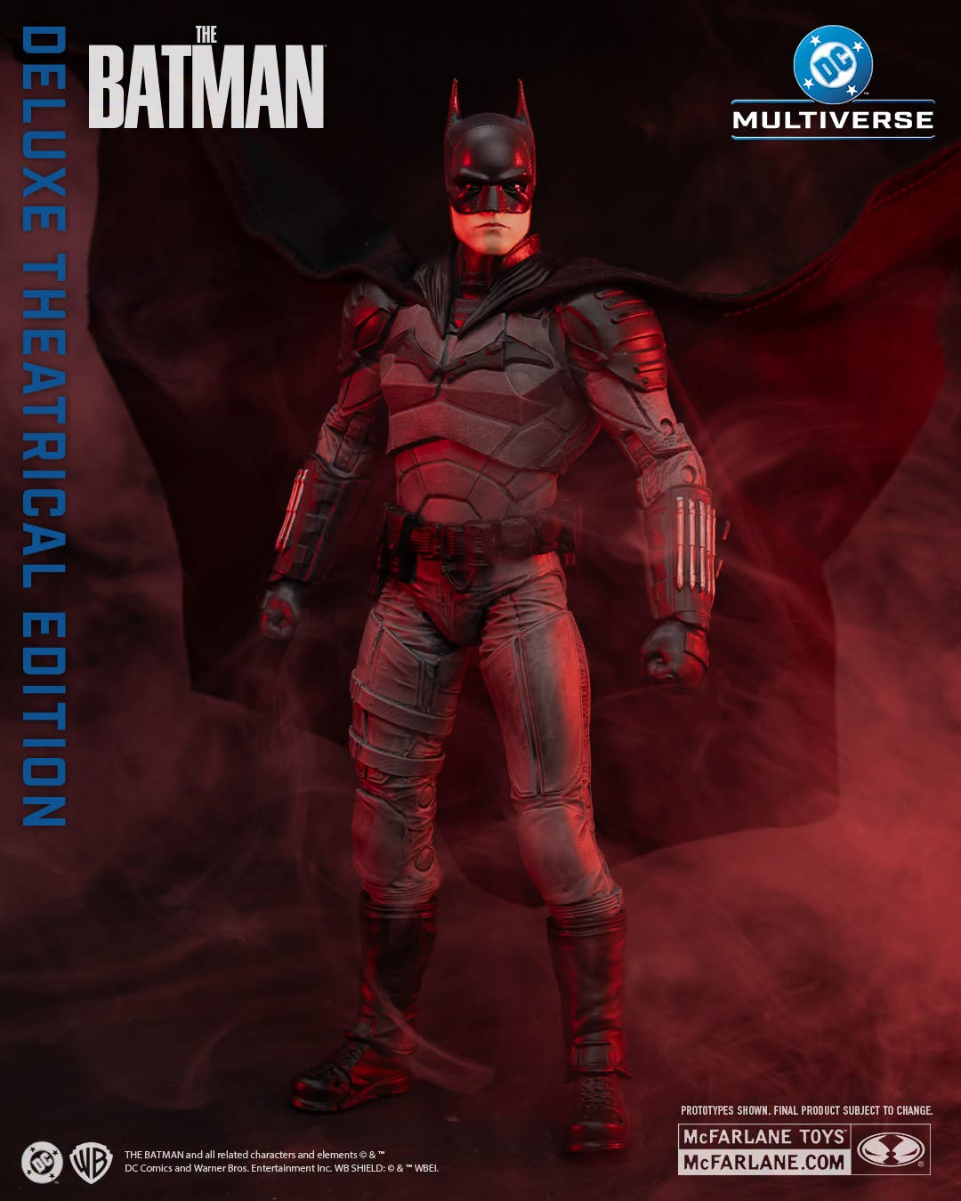 The Batman (2022) DC Multiverse Batman (Deluxe Theatrical Edition) Action Figure Gallery Image 3