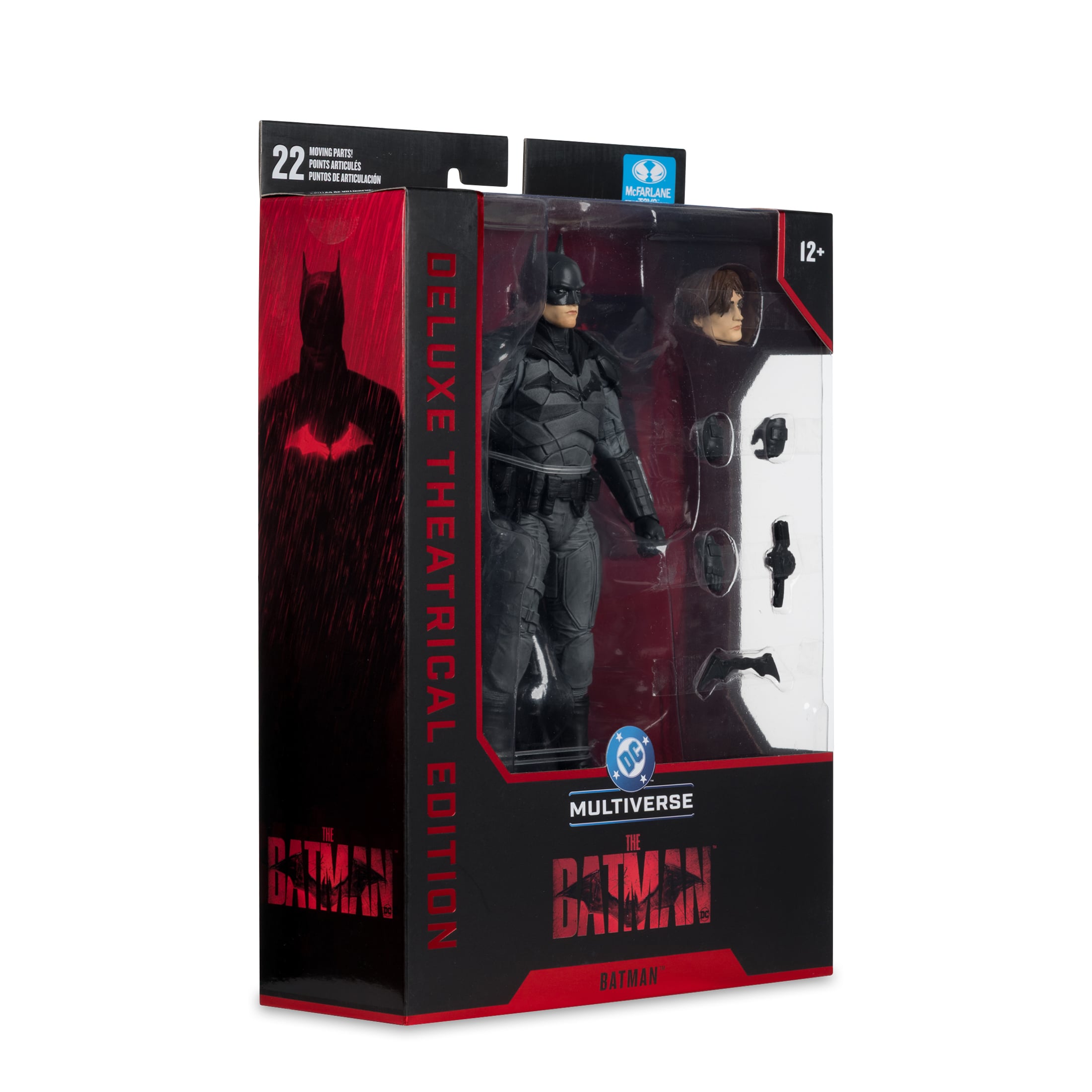 The Batman (2022) DC Multiverse Batman (Deluxe Theatrical Edition) Action Figure Gallery Image 15