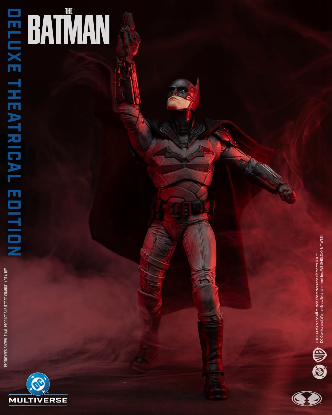 The Batman (2022) DC Multiverse Batman (Deluxe Theatrical Edition) Action Figure Gallery Image 5