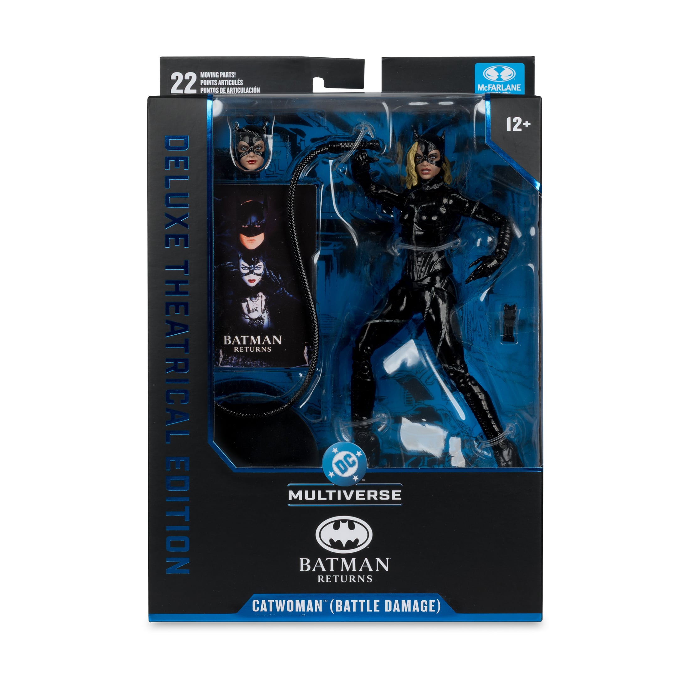 Batman Returns (1992) DC Multiverse Catwoman (Battle Damage) Action Figure (Deluxe Theatrical Edition) Gallery Image 13