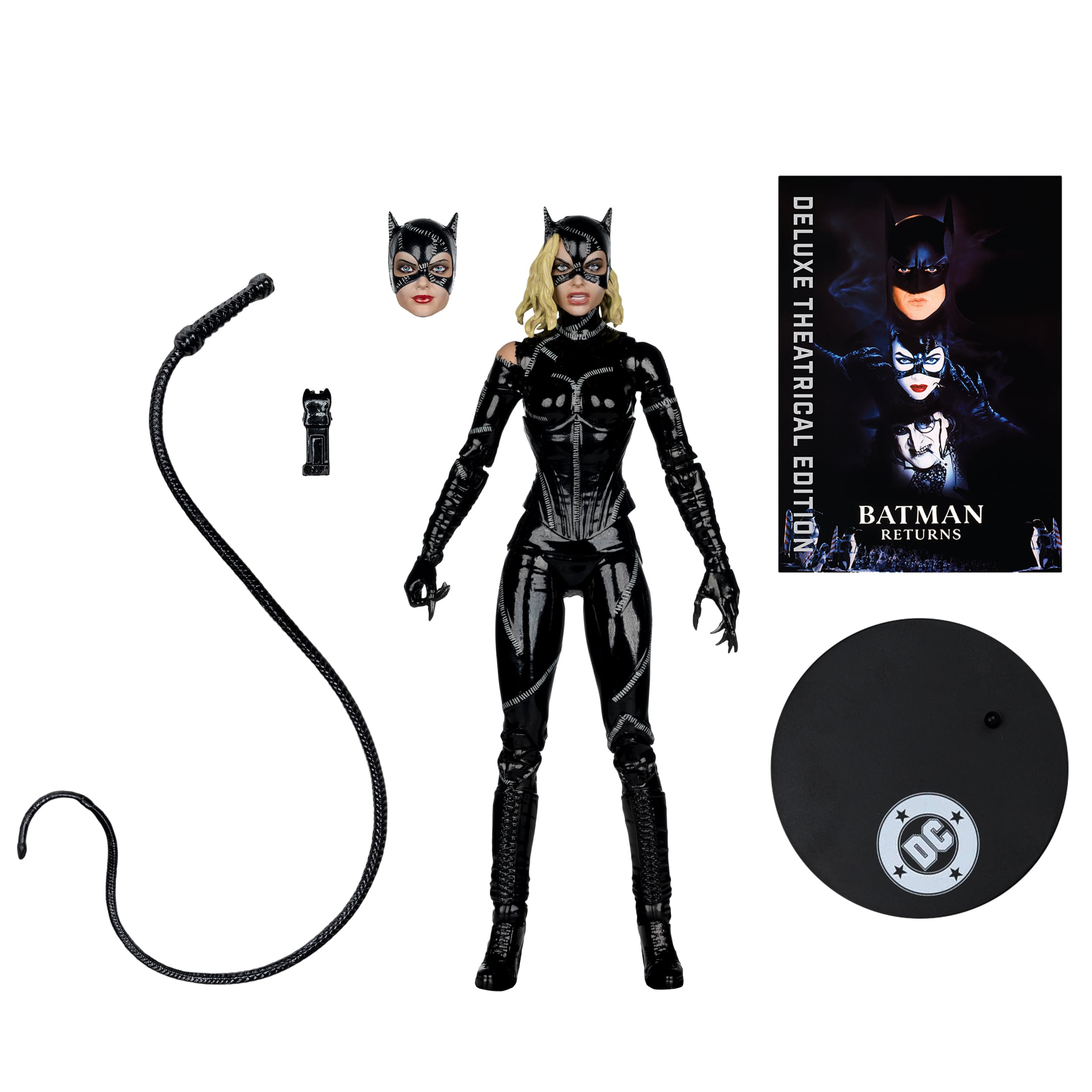 Batman Returns (1992) DC Multiverse Catwoman (Battle Damage) Action Figure (Deluxe Theatrical Edition) Gallery Image 11