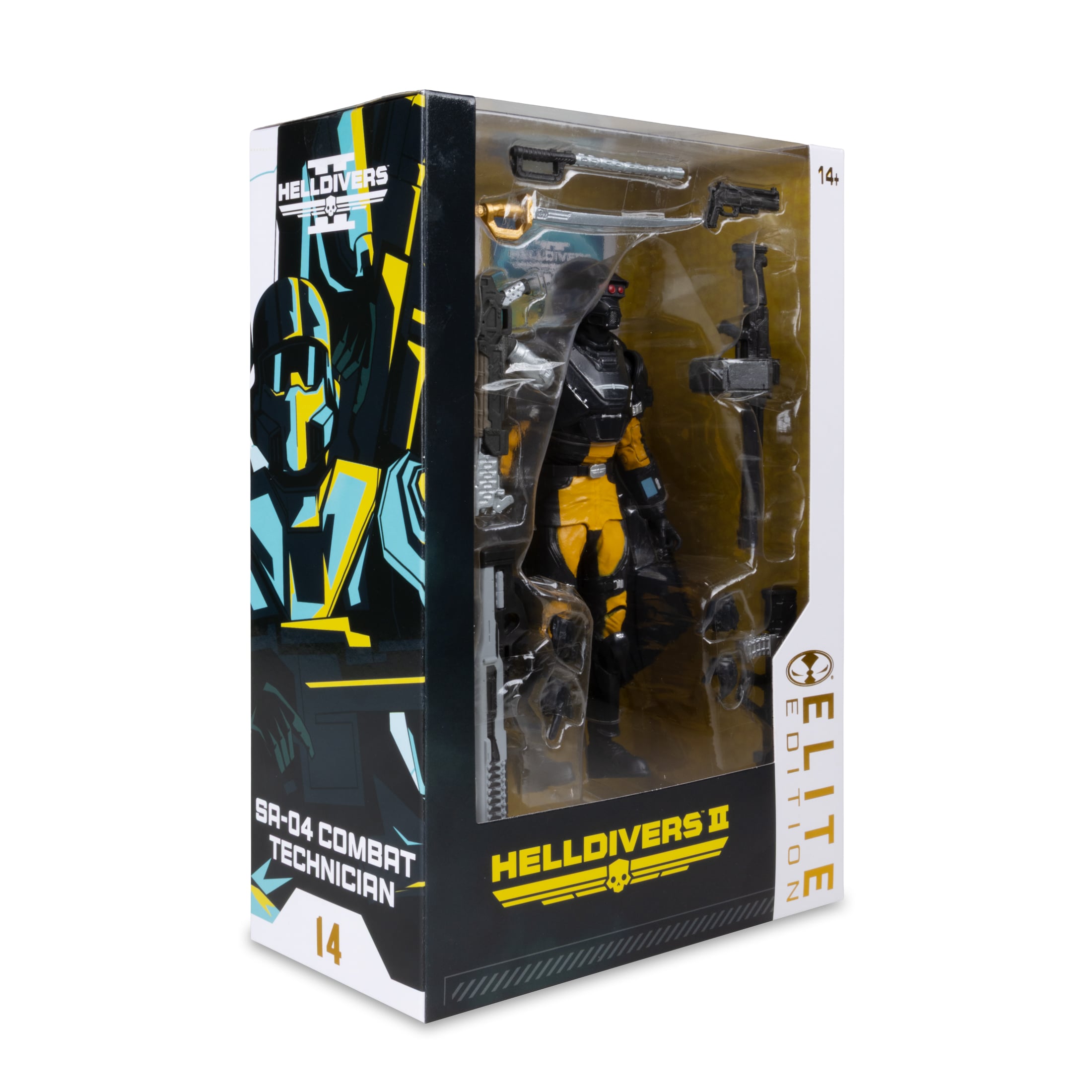 Helldivers 2 McFarlane Elite Edition #14 SA-04 Combat Technician Action Figure Gallery Image 12