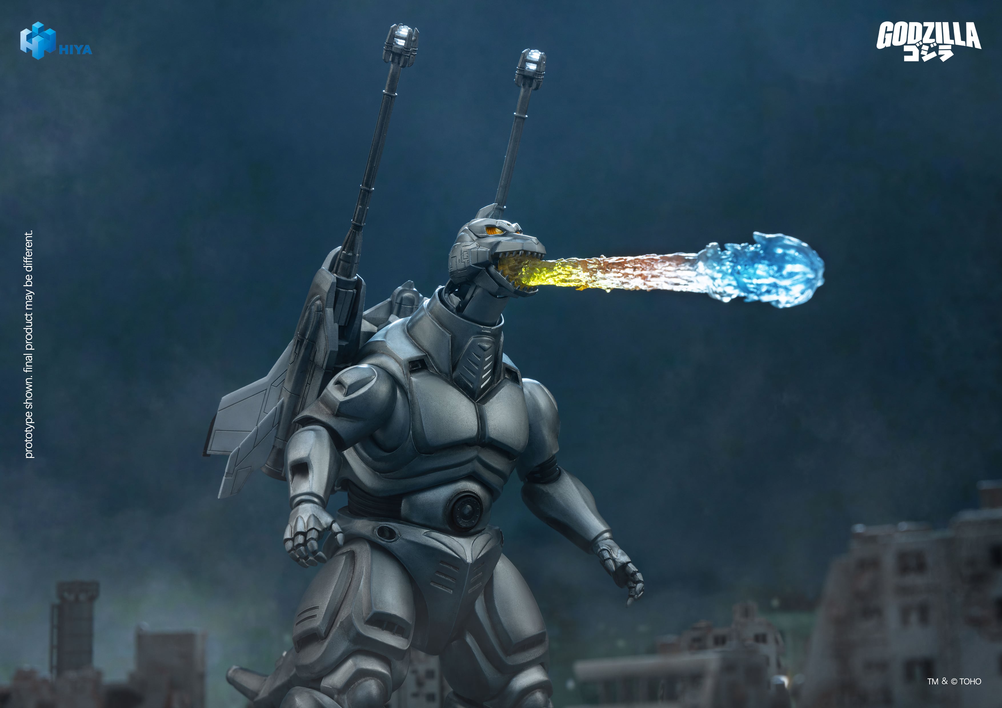 Godzilla vs. Mechagodzilla II (1993) Super Mechagodzilla Action Figure Gallery Image 7