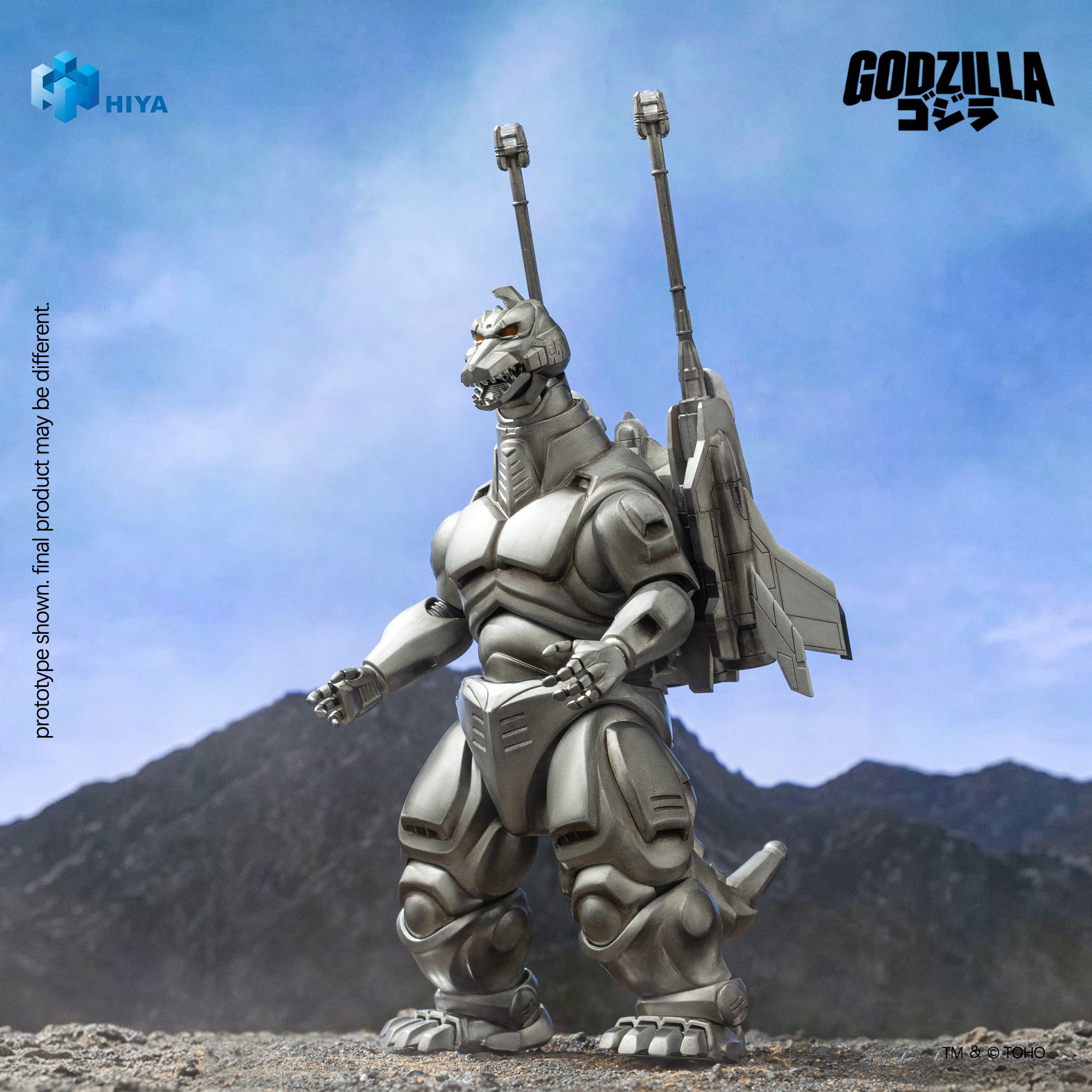 Godzilla vs. Mechagodzilla II (1993) Super Mechagodzilla Action Figure Gallery Image 3