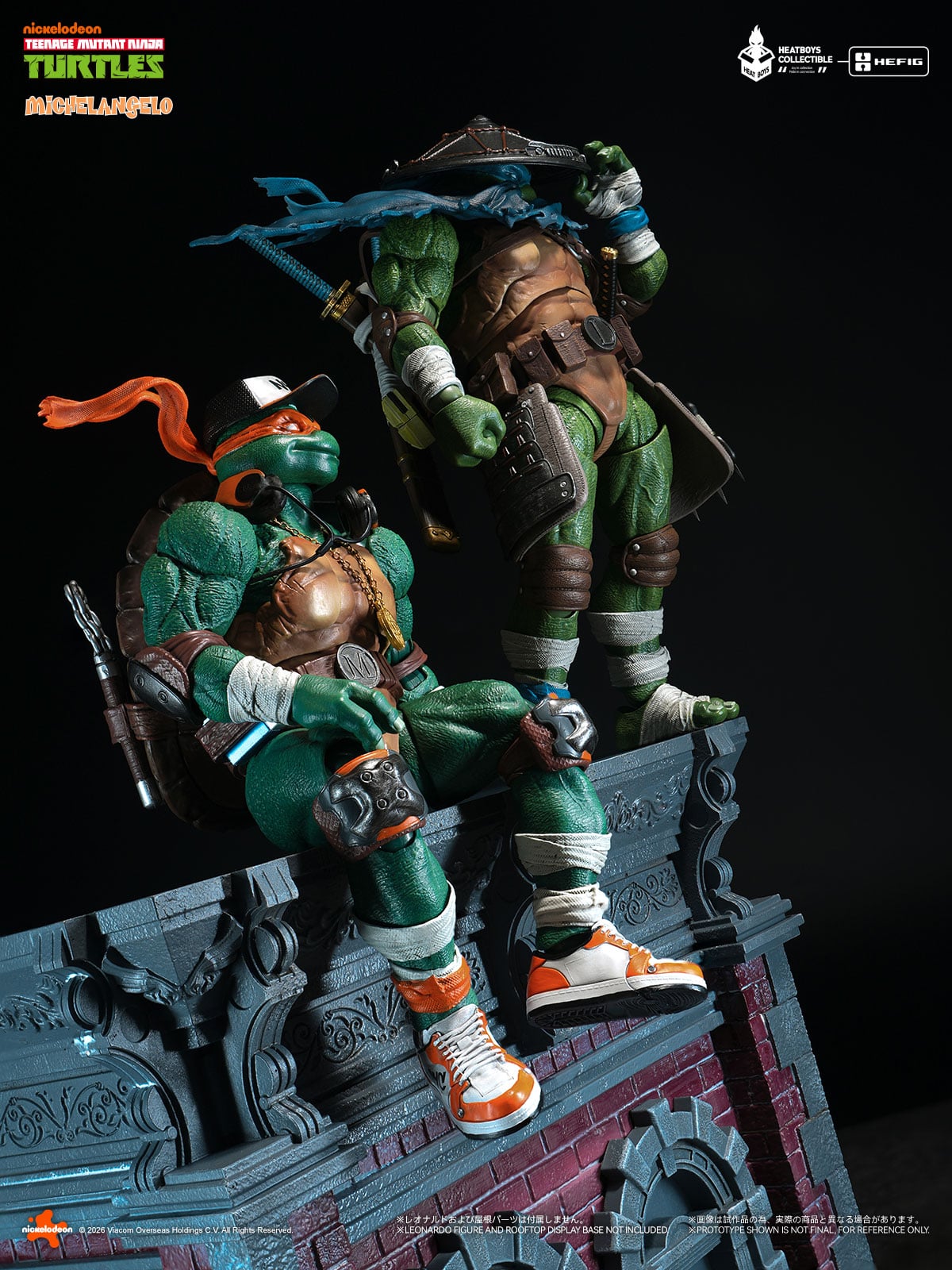 Teenage Mutant Ninja Turtles HB0105 HEFIG Michelangelo (Deluxe Edition) Action Figure (With Bonus) Gallery Image 15