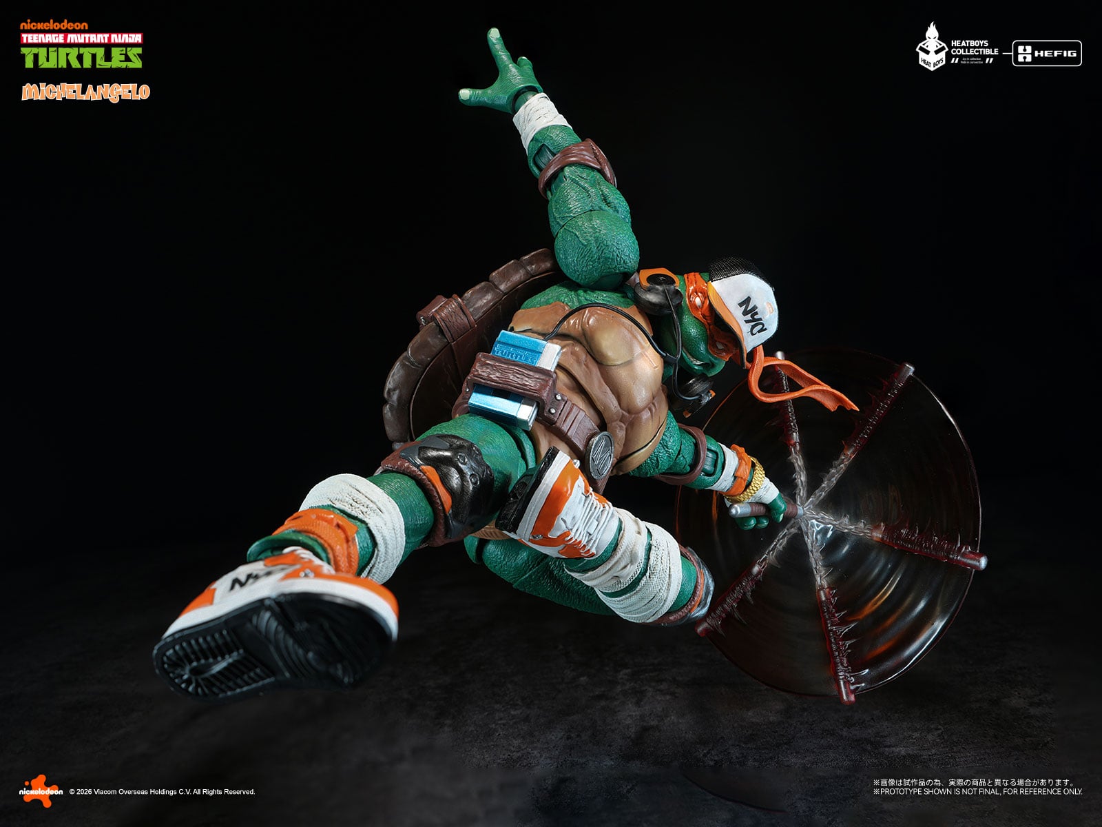 Teenage Mutant Ninja Turtles HB0105 HEFIG Michelangelo (Deluxe Edition) Action Figure Gallery Image 9