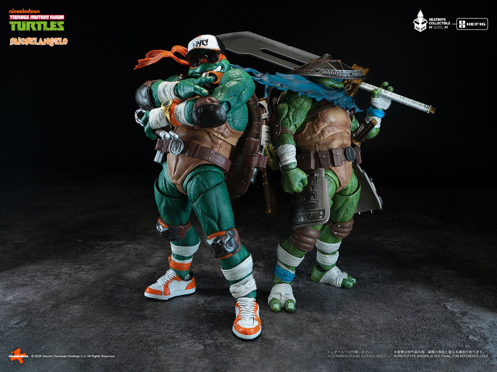 Teenage Mutant Ninja Turtles HB0105 HEFIG Michelangelo (Deluxe Edition) Action Figure Gallery Image 11