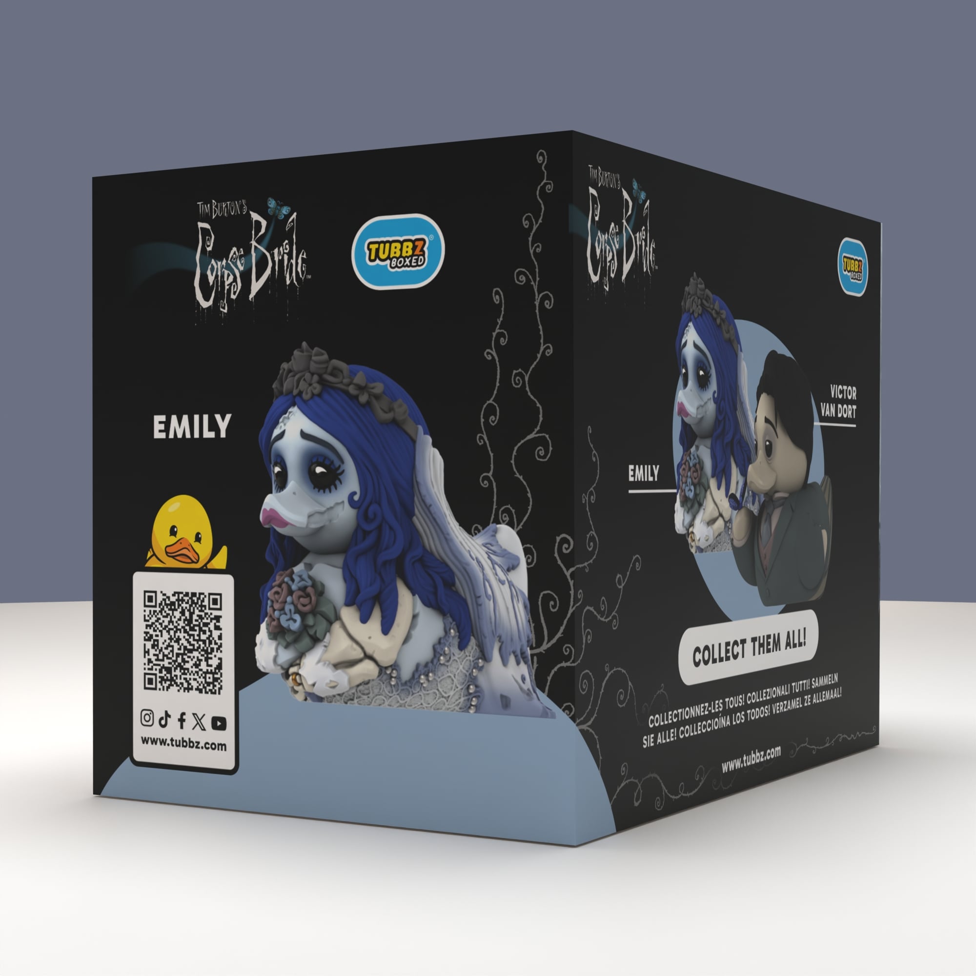 Corpse Bride TUBBZ Emily Cosplaying Duck (Boxed Edition) Gallery Image 8