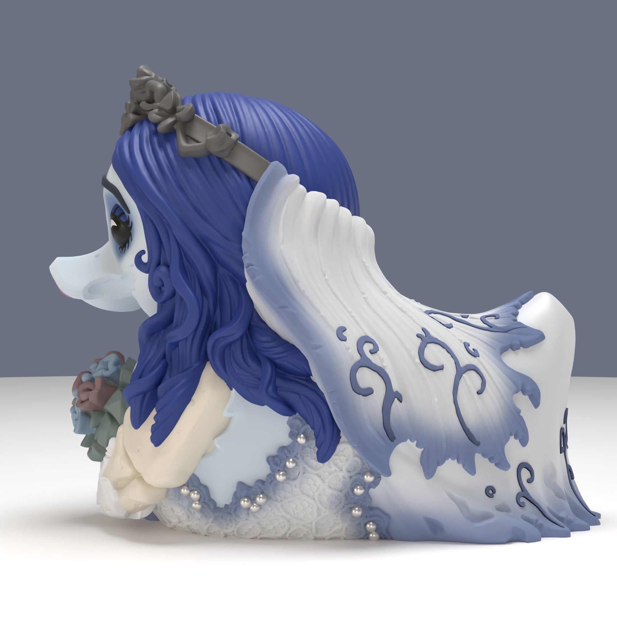 Corpse Bride TUBBZ Emily Cosplaying Duck (Boxed Edition) Gallery Image 5