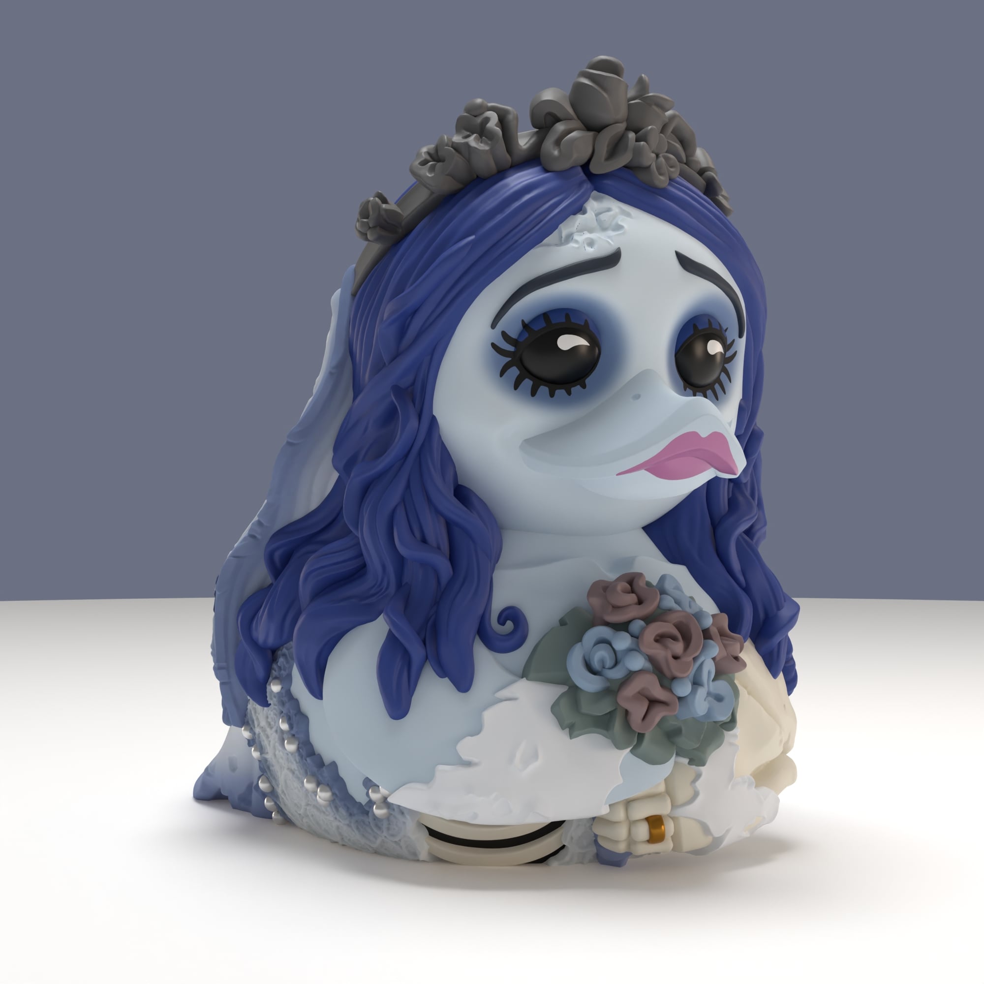 Corpse Bride TUBBZ Emily Cosplaying Duck (Boxed Edition) Gallery Image 9