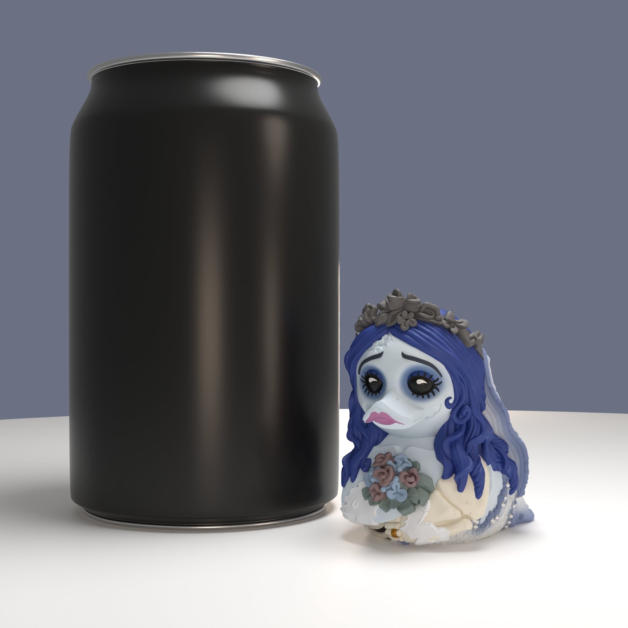 Corpse Bride Mini TUBBZ Emily Cosplaying Duck Gallery Image 7