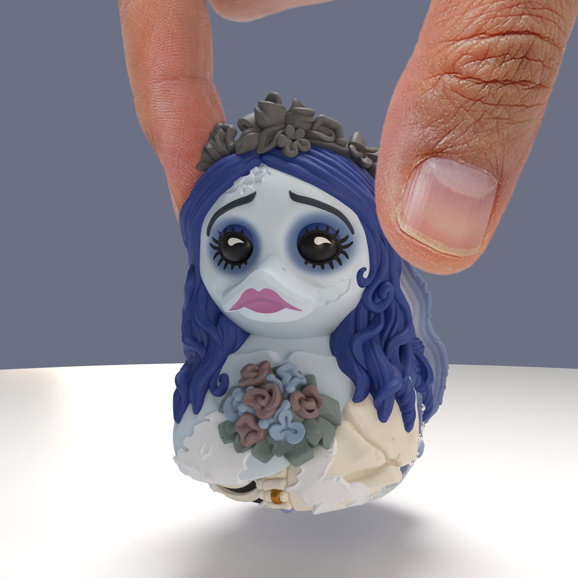 Corpse Bride Mini TUBBZ Emily Cosplaying Duck Gallery Image 6