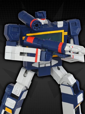 Transformers Missing Link D-02 Soundwave (Animation Type) Action Figure Gallery Image 2