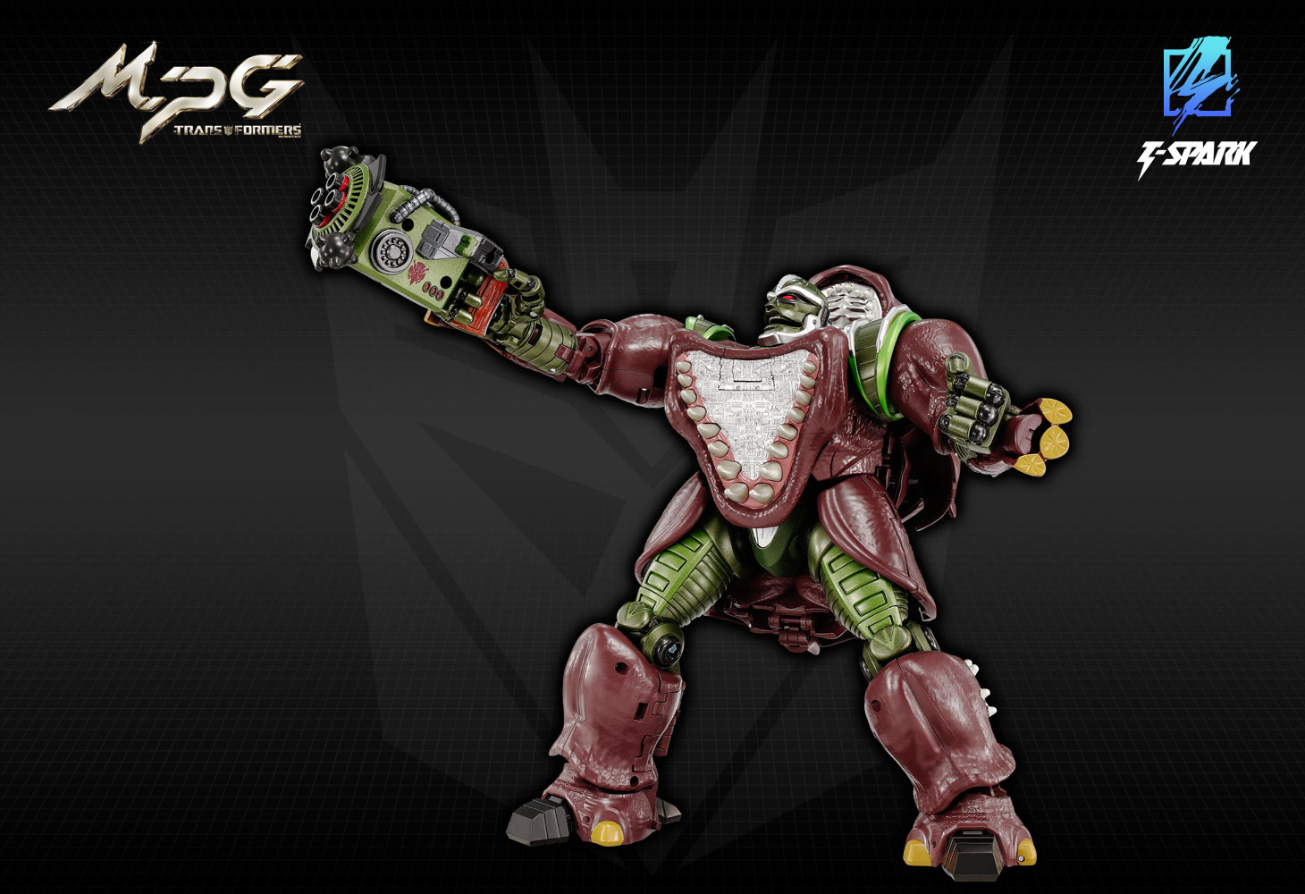 Beast Wars: Transformers Masterpiece G MPG-26 Destron Rhinox Action Figure Gallery Image 5