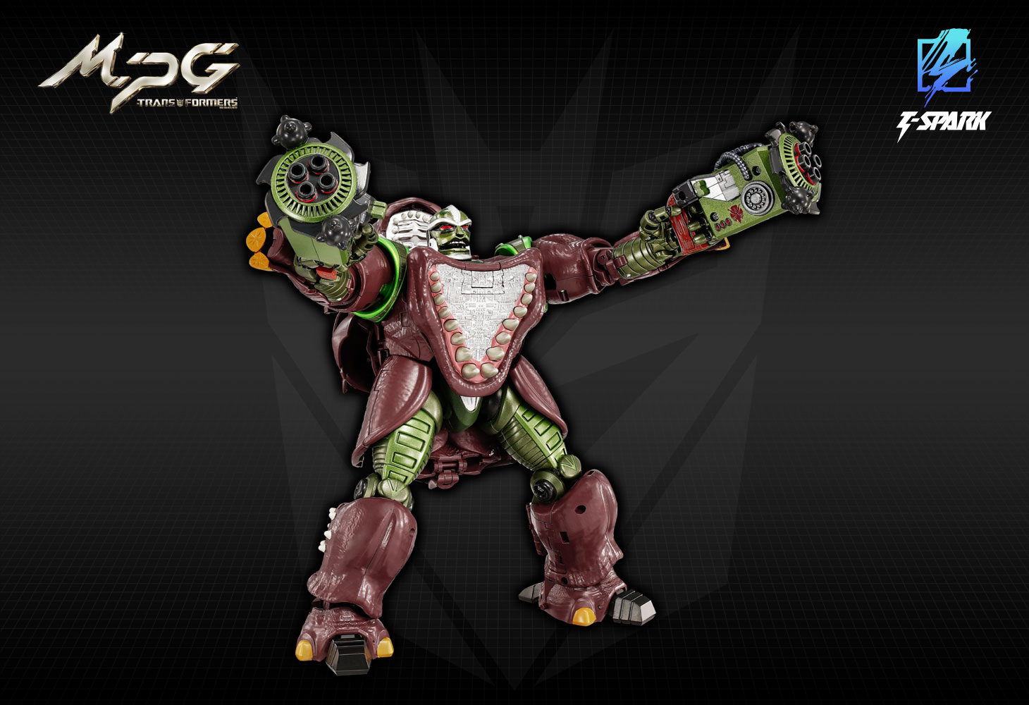 Beast Wars: Transformers Masterpiece G MPG-26 Destron Rhinox Action Figure Gallery Image 6