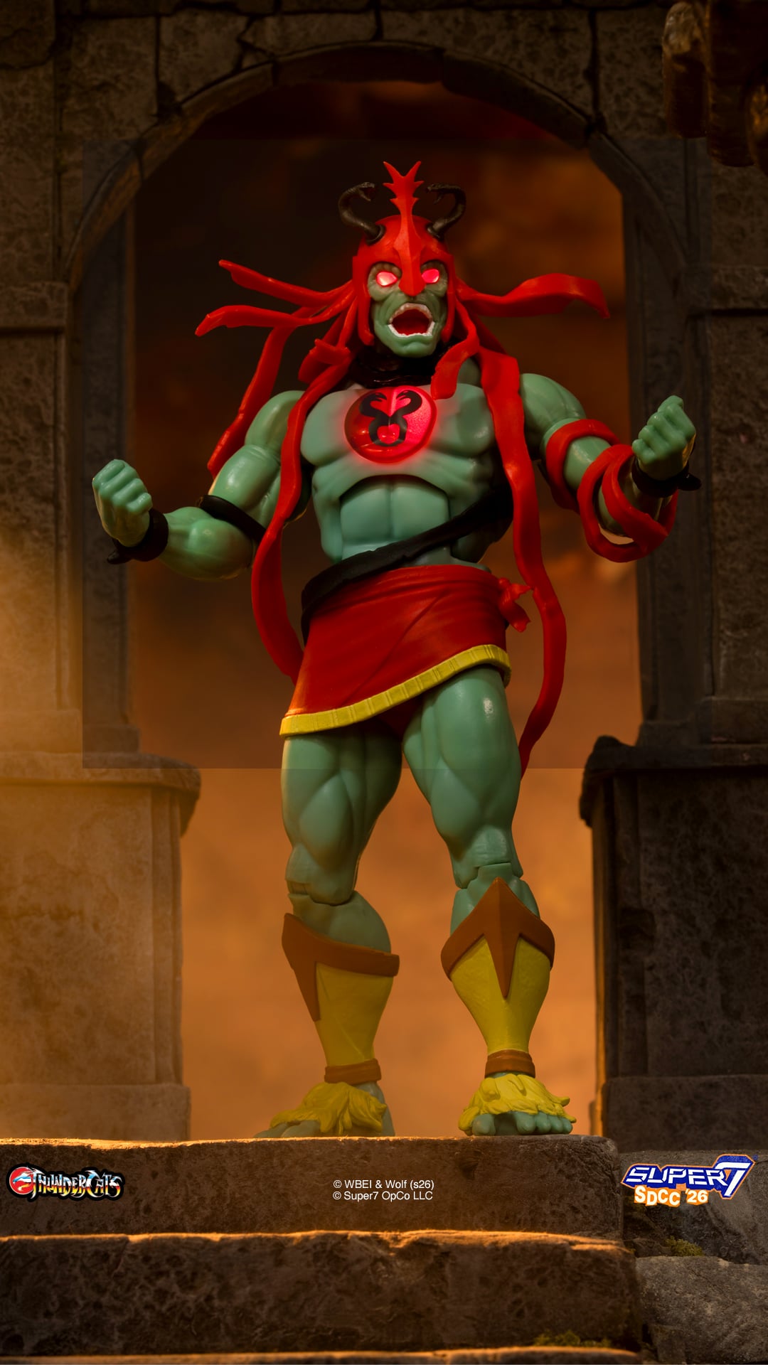 ThunderCats ULTIMATES! Mumm-Ra (LED Lightup) SDCC 2026 Exclusive Action Figure Gallery Image 3