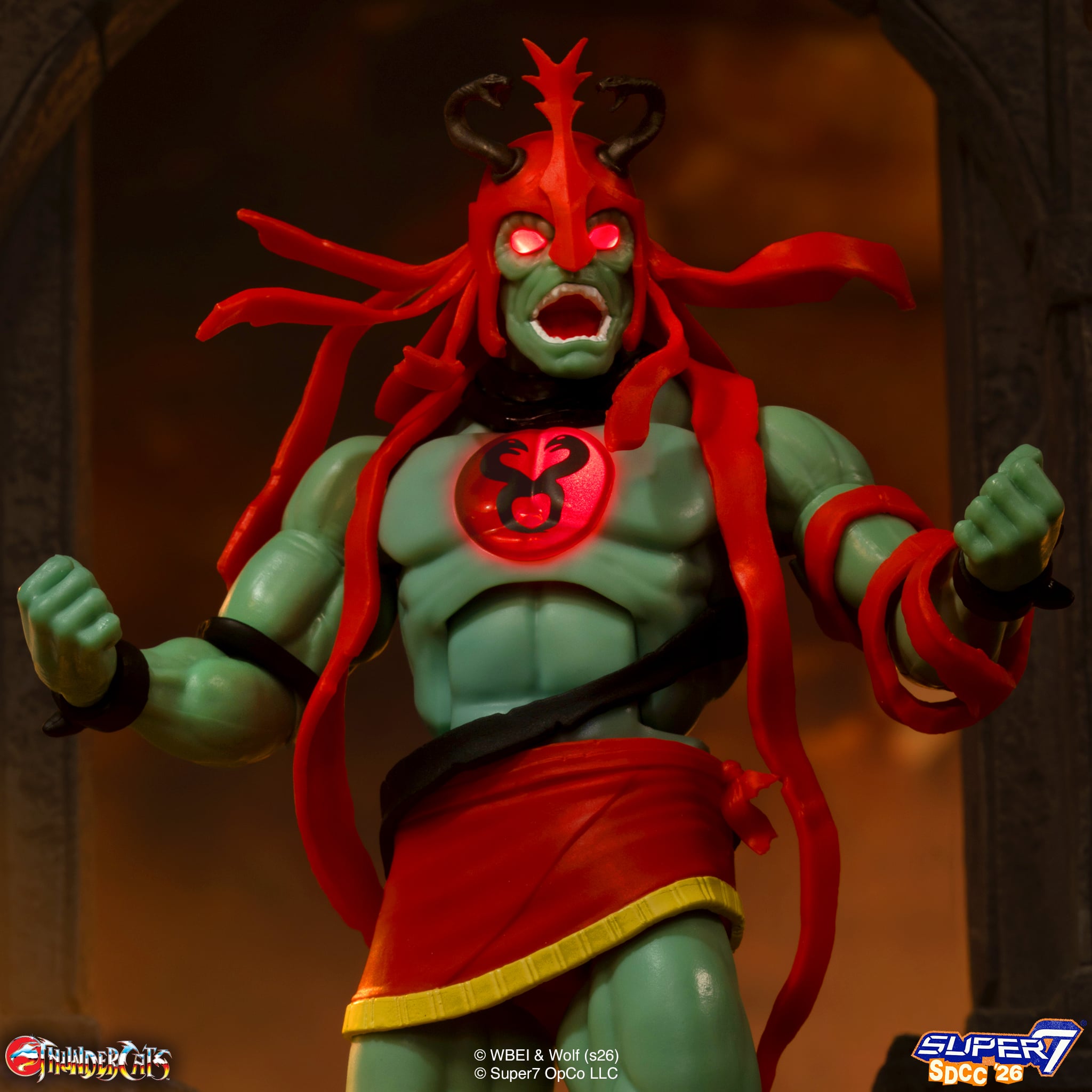 ThunderCats ULTIMATES! Mumm-Ra (LED Lightup) SDCC 2026 Exclusive Action Figure Gallery Image 4