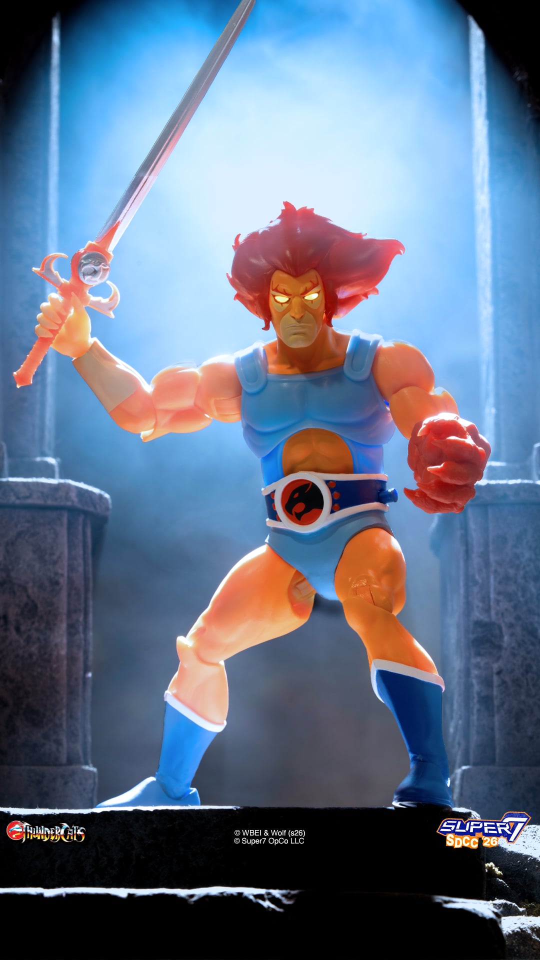 ThunderCats ULTIMATES! Lion-O (LED Lightup) SDCC 2026 Exclusive Action Figure Gallery Image 3
