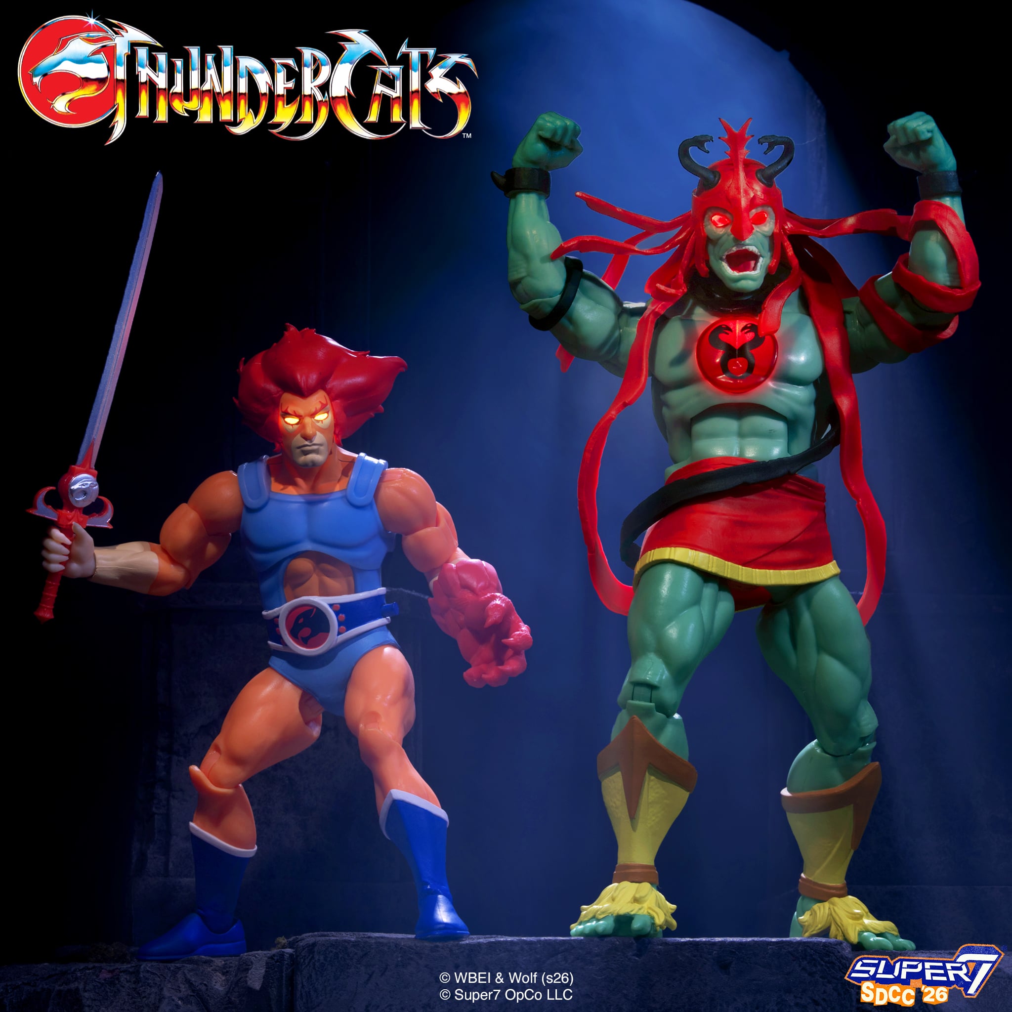 ThunderCats ULTIMATES! Lion-O (LED Lightup) SDCC 2026 Exclusive Action Figure Gallery Image 9