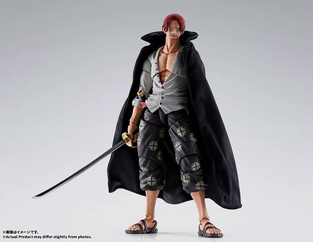 One Piece S.H.Figuarts Shanks (Marineford) Action Figure Gallery Image 8