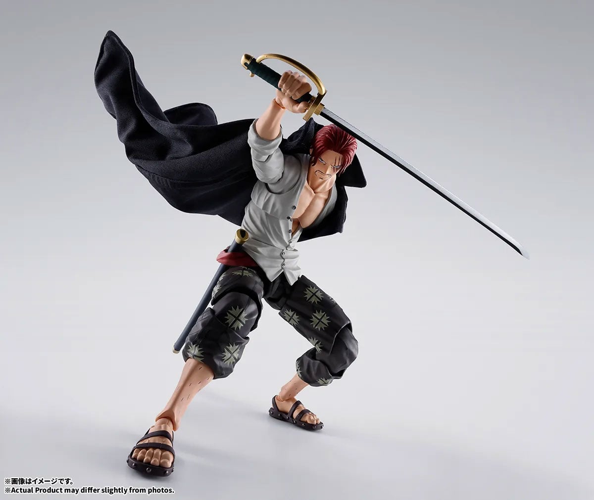 One Piece S.H.Figuarts Shanks (Marineford) Action Figure Gallery Image 7