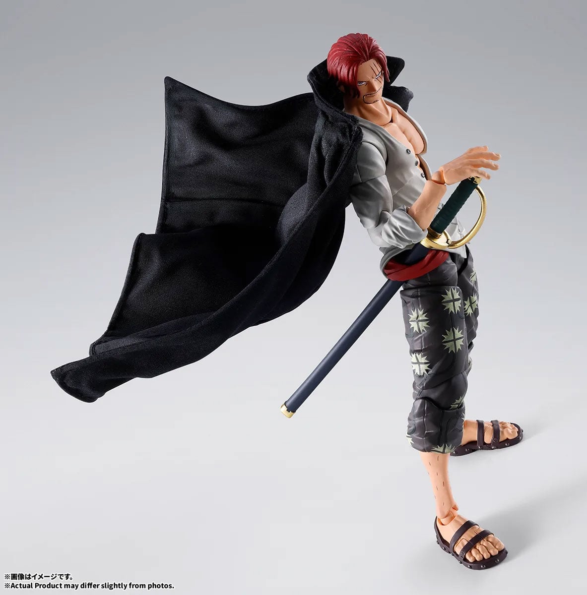 One Piece S.H.Figuarts Shanks (Marineford) Action Figure Gallery Image 5