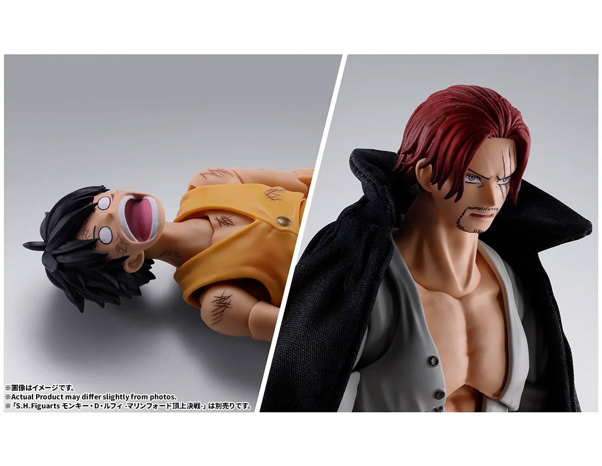 One Piece S.H.Figuarts Shanks (Marineford) Action Figure Gallery Image 10