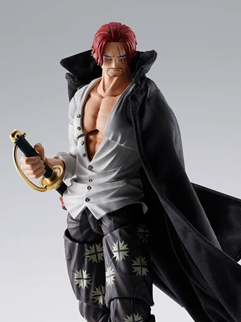 One Piece S.H.Figuarts Shanks (Marineford) Action Figure Gallery Image 2