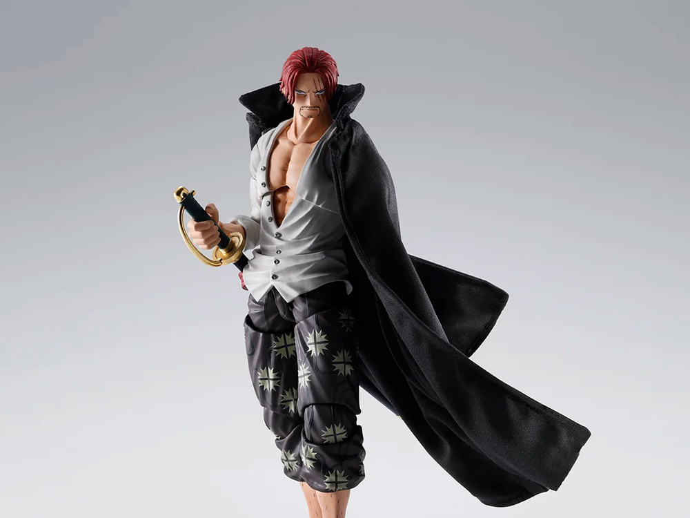 One Piece S.H.Figuarts Shanks (Marineford) Action Figure Gallery Image 1