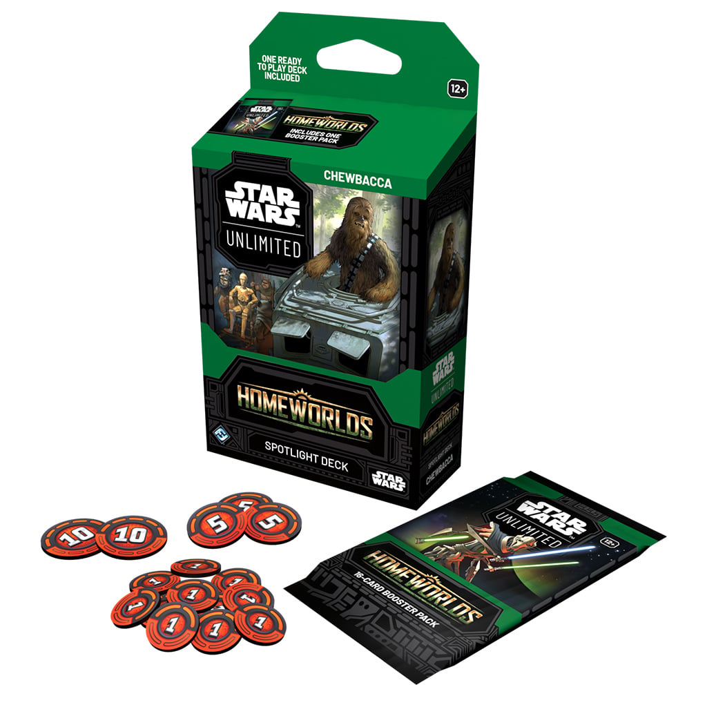 Star Wars: Unlimited Homeworlds Chewbacca Spotlight Deck