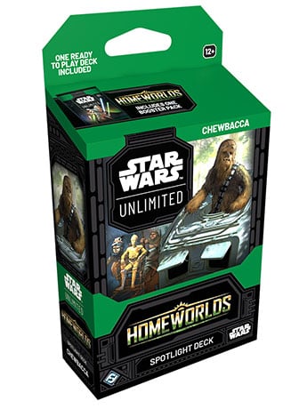 Star Wars: Unlimited Homeworlds Chewbacca Spotlight Deck