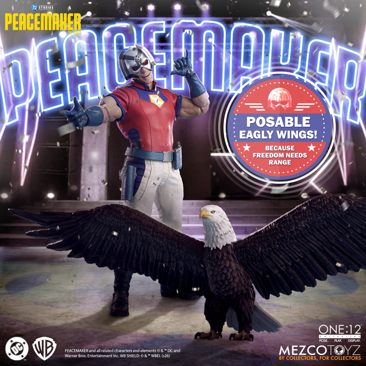 Peacemaker One:12 Collective Peacemaker Action Figure Gallery Image 6
