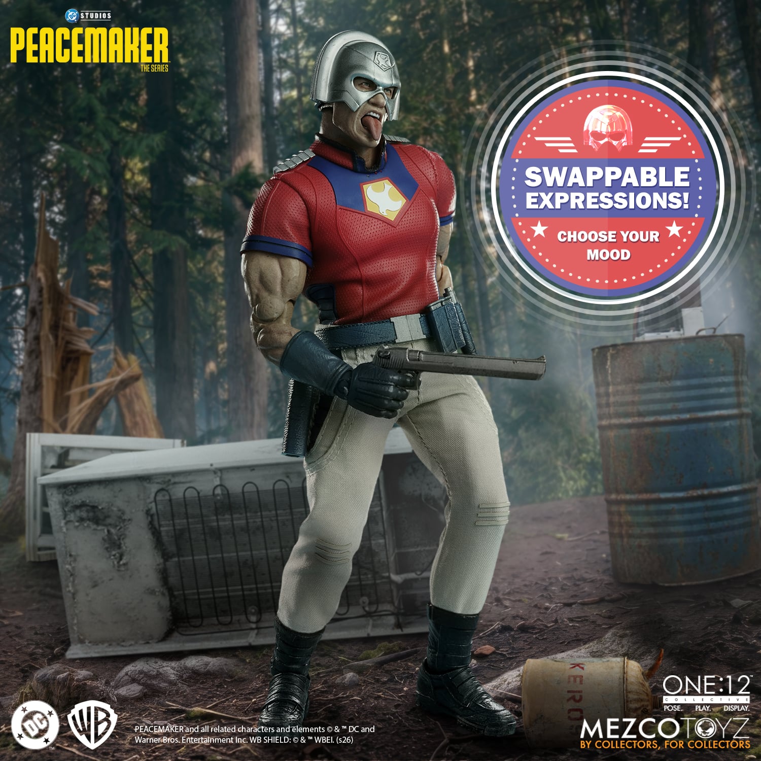 Peacemaker One:12 Collective Peacemaker Action Figure Gallery Image 5