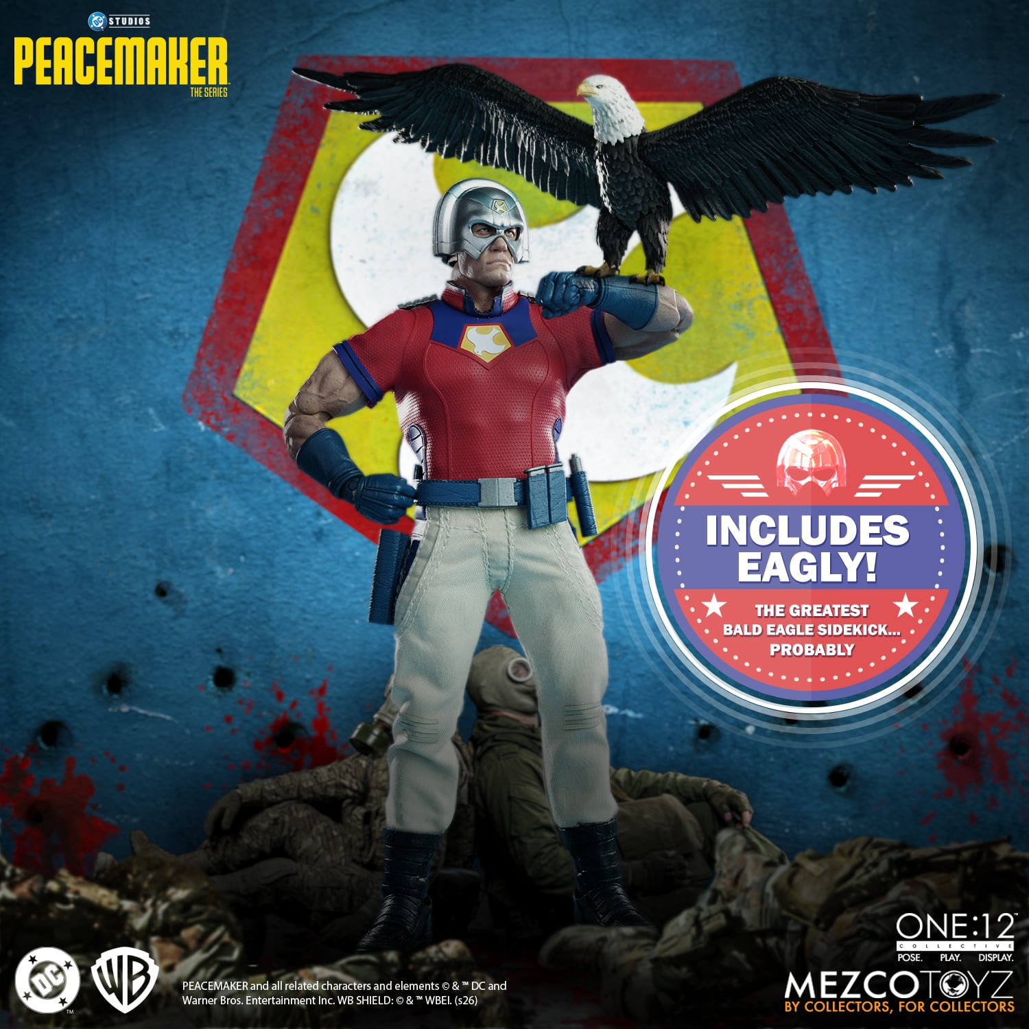Peacemaker One:12 Collective Peacemaker Action Figure Gallery Image 3