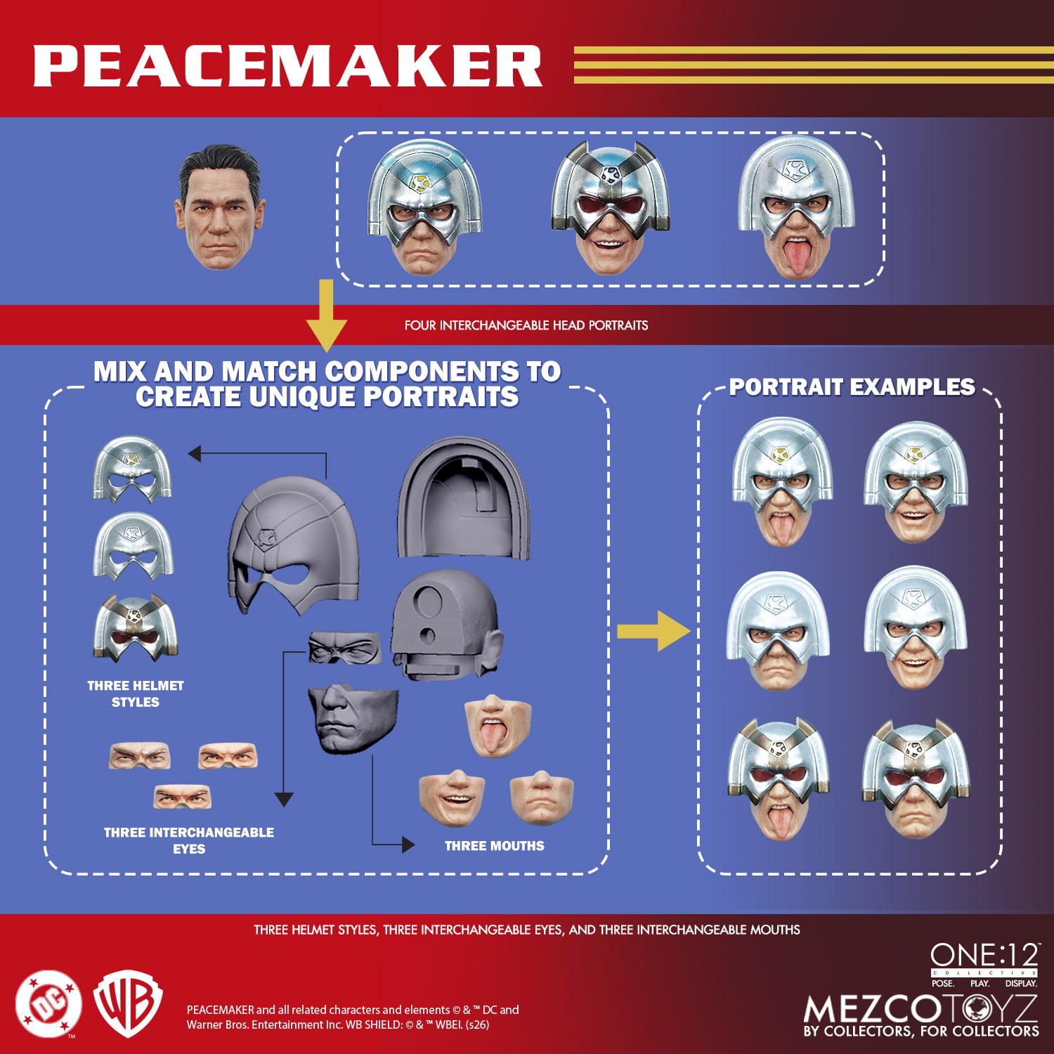 Peacemaker One:12 Collective Peacemaker Action Figure Gallery Image 14