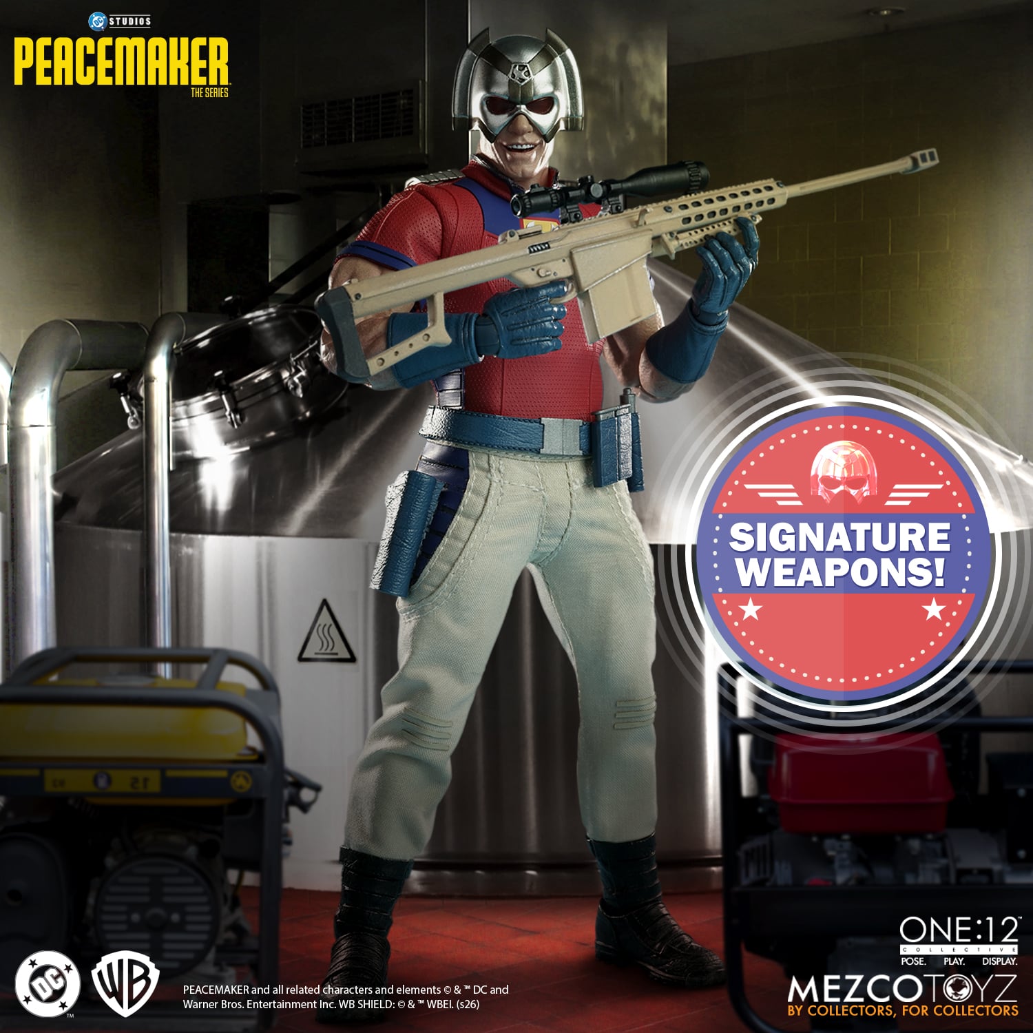 Peacemaker One:12 Collective Peacemaker Action Figure Gallery Image 4