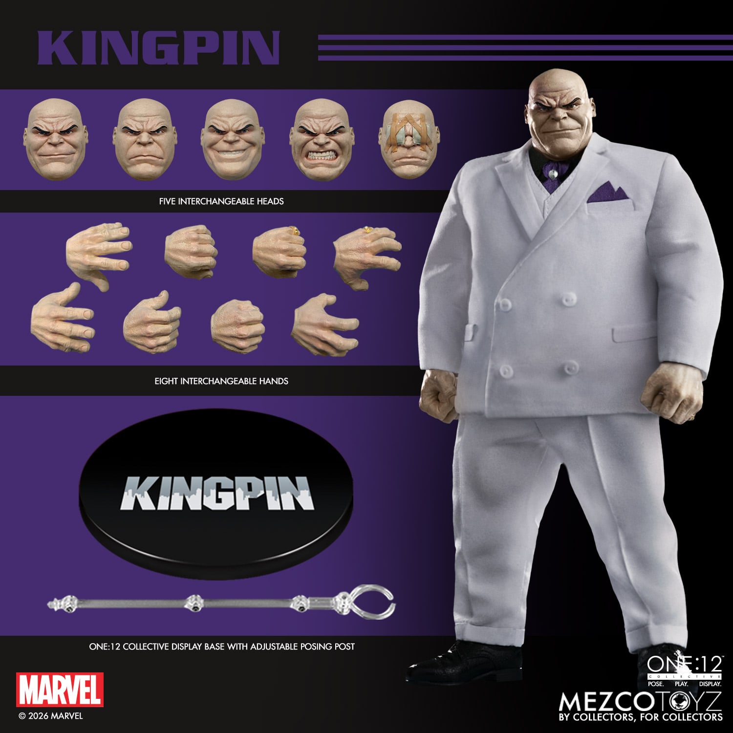 Marvel One:12 Collective Kingpin Action Figure Gallery Image 13
