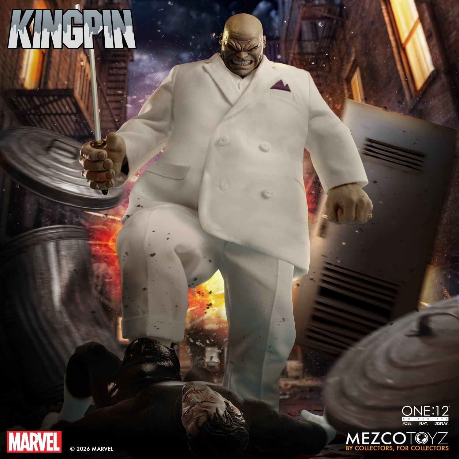 Marvel One:12 Collective Kingpin Action Figure Gallery Image 8