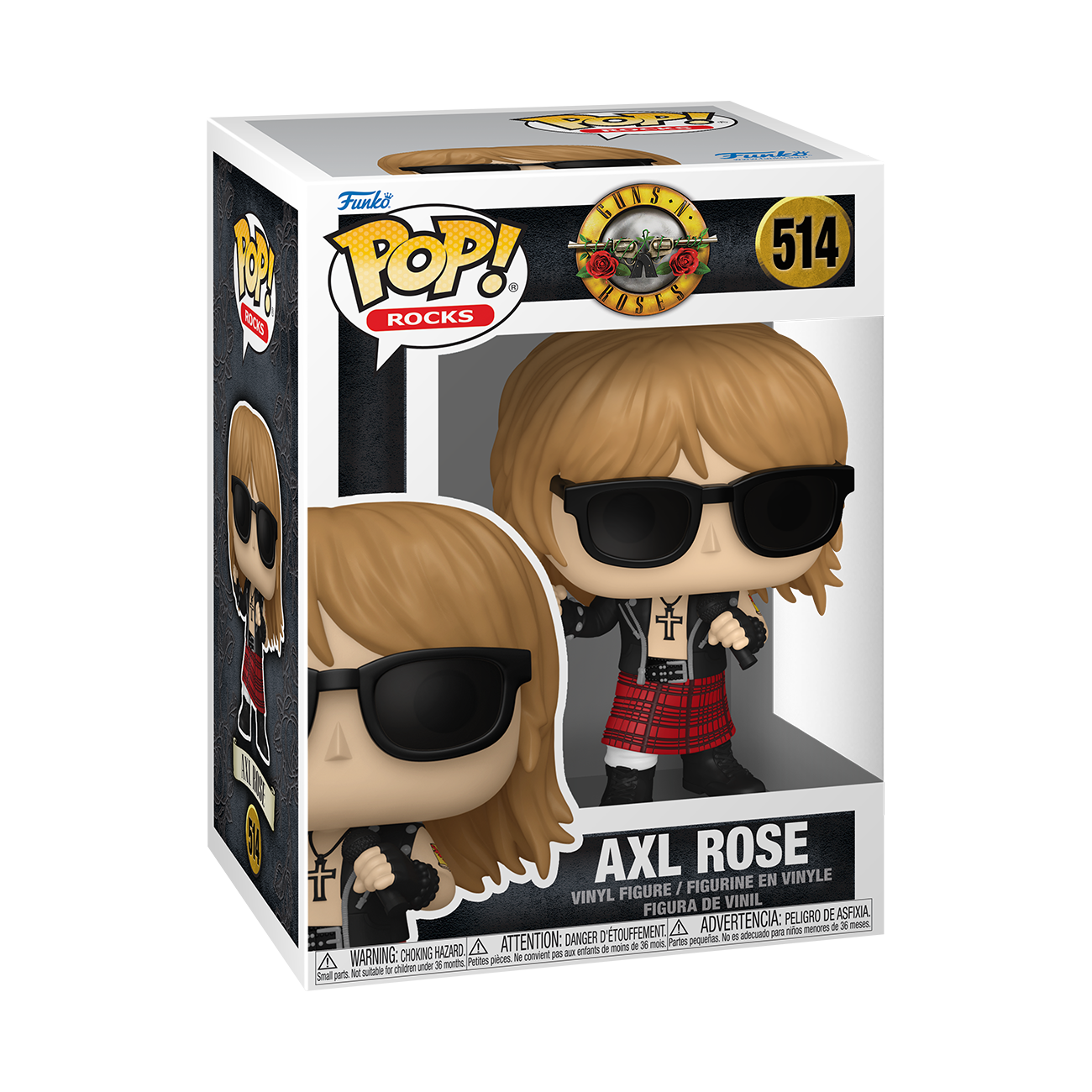 Guns N' Roses Pop! Rocks #514 Axl Rose (Live and Let Die)