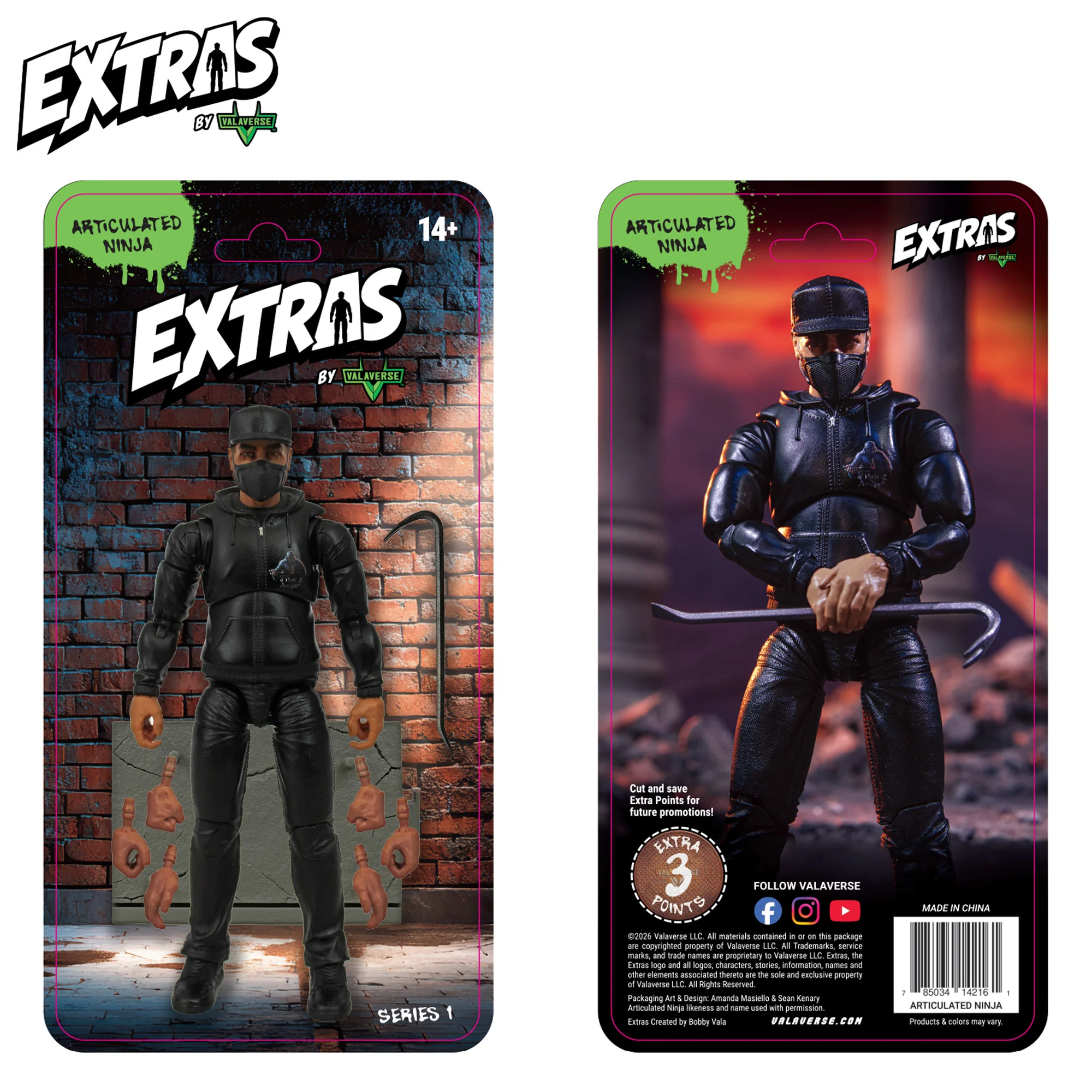 Extras Ninja 1/12 Scale Action Figure Gallery Image 5