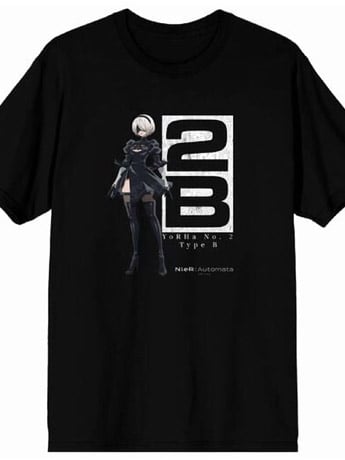 NieR:Automata 2B Tシャツ XLサイズ プラチナゲームズ ニーア NieR: Automata 2B T-Shirt