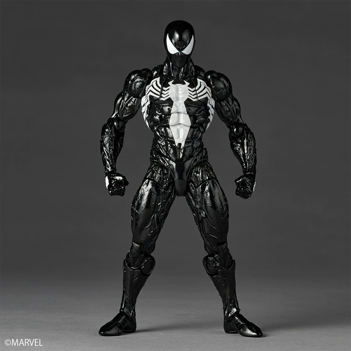 Marvel Comics Amazing Yamaguchi Revoltech NR147 Symbiote Suit Spider-Man Action Figure (Reissue) Gallery Image 3