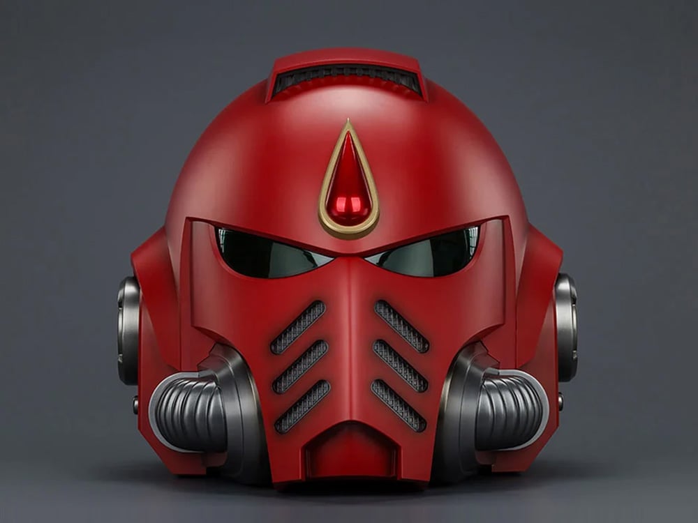Warhammer 40,000 Blood Angels Mk X 1/1 Scale Helmet Replica Gallery Image 1