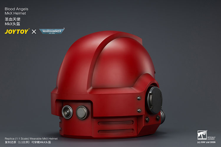 Warhammer 40,000 Blood Angels Mk X 1/1 Scale Helmet Replica Gallery Image 8