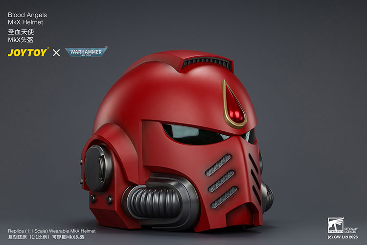 Warhammer 40,000 Blood Angels Mk X 1/1 Scale Helmet Replica Gallery Image 10