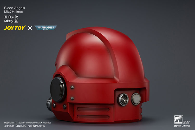 Warhammer 40,000 Blood Angels Mk X 1/1 Scale Helmet Replica Gallery Image 6